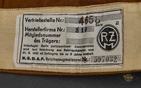 Third Reich Political Leader Uniform Grouping — image 6