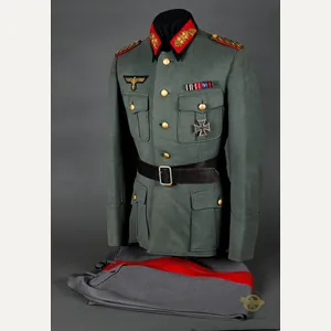 WWII German Army General Tunic and Trousers