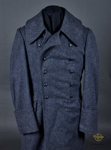 WWII German Luftwaffe Great Coat with Underlining and Hood — image 2