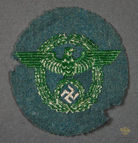 German WWII Municipal Police Sleeve Eagle — image 2