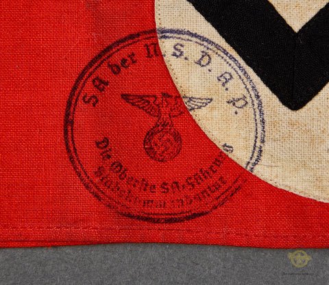 German WWII SA Party Armband- — image 2