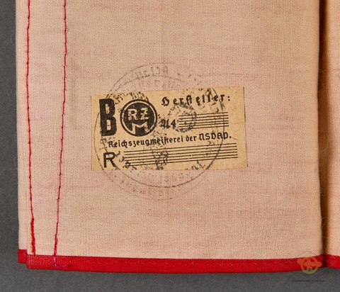 German WWII Late Printed Party Armband — image 4