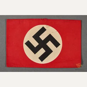 German WWII Late Printed Party Armband