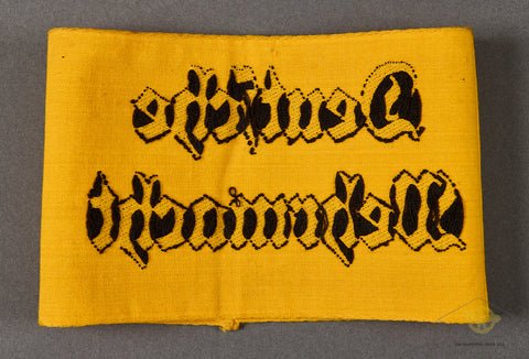 German WWII Armed Forces Worker's Armband — image 3