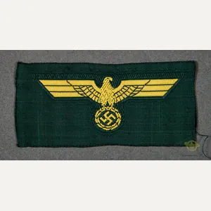 German WWII Coastal Artillery Cap Eagle