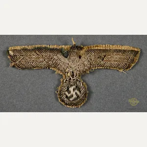 German WWII Army Officer's Silver Breast Eagle