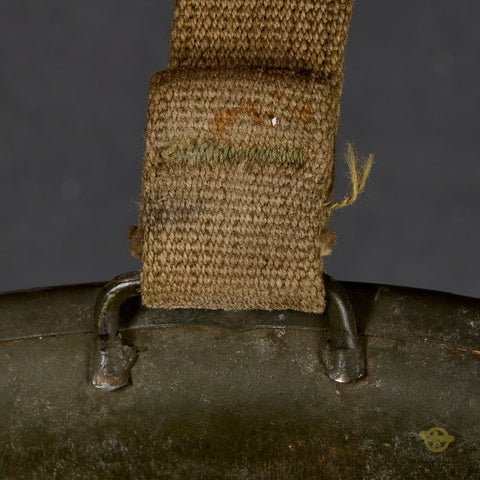 Fantastic US WWII M-1 Helmet to 69th Division Major. St. Clair Liner — image 10