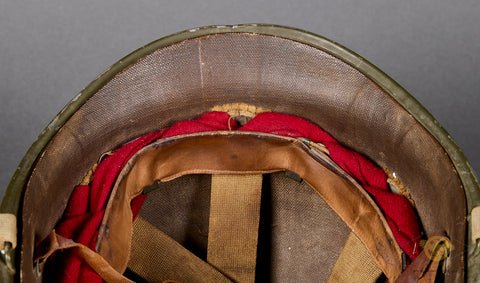 Fantastic US WWII M-1 Helmet to 69th Division Major. St. Clair Liner — image 15