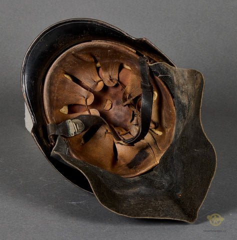 Third Reich Model 1934 Early Fire Police Helmet — image 7