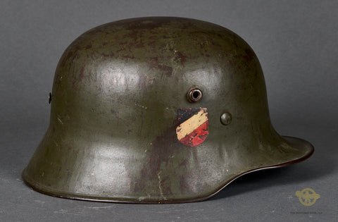 German Model 1918 Helmet Reissued for WWII German Army***ON HOLD RS*** — image 6