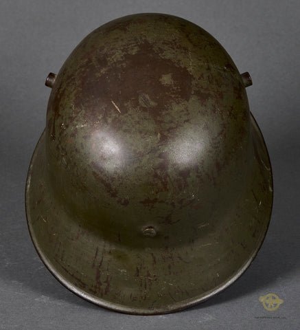 German Model 1918 Helmet Reissued for WWII German Army***ON HOLD RS*** — image 8