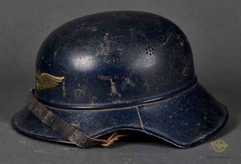 German Luftschutz Model 1938 Helmet — image 4