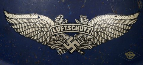 German Luftschutz Model 1938 Helmet — image 2