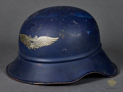 German Luftschutz Model 1938 Helmet — image 3