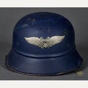 German Luftschutz Model 1938 Helmet