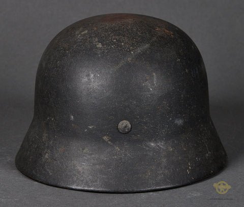 WWII German Luftwaffe Model 1940 Single Decal Helmet — image 5