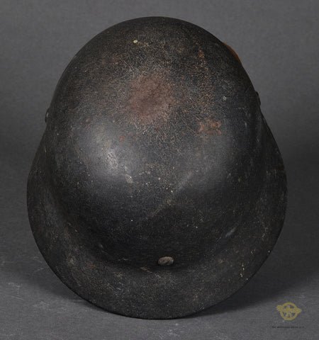 WWII German Luftwaffe Model 1940 Single Decal Helmet — image 7