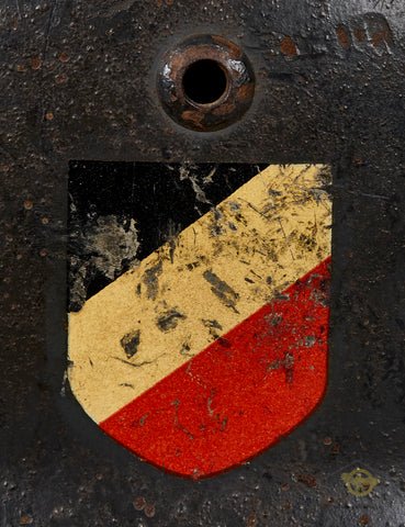 WWII German Luftwaffe Model 1935 Double Decal Helmet — image 7