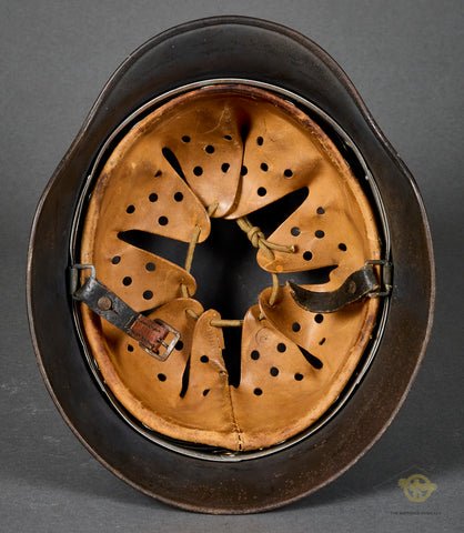 WWII German Luftwaffe Model 1935 Double Decal Helmet — image 9