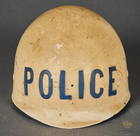 Post WWII US M-1 MP Helmet for 90th Infantry Division — image 12