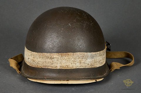Post WWII US M-1 MP Helmet for 90th Infantry Division — image 4