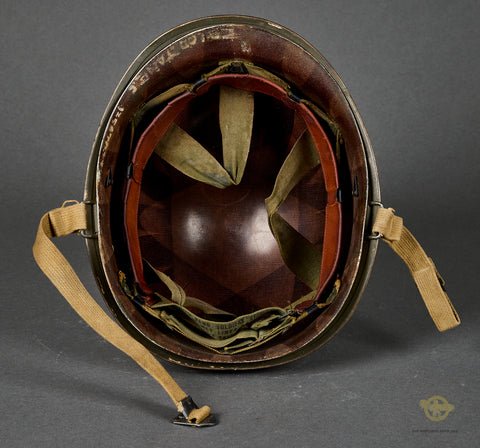 Post WWII US M-1 MP Helmet for 90th Infantry Division — image 7