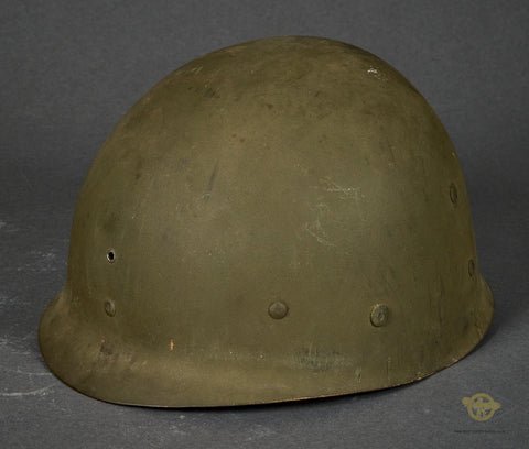 US M-1 Helmet, Original WWII, Vietnam Reissue, Camouflage — image 6