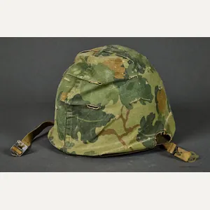 US M-1 Helmet, Original WWII, Vietnam Reissue, Camouflage