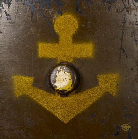 WWII Japanese Naval Landing Forces Helmet — image 2