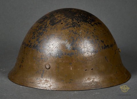 WWII Japanese Naval Landing Forces Helmet — image 5
