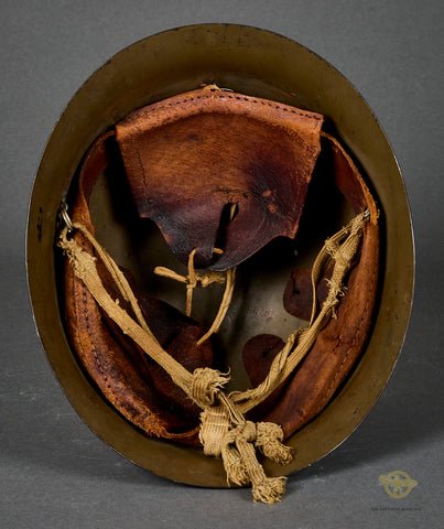 WWII Japanese Naval Landing Forces Helmet — image 7