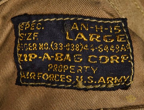 USAAF WWII Cloth Flyers Helmet AN-H-15 — image 7