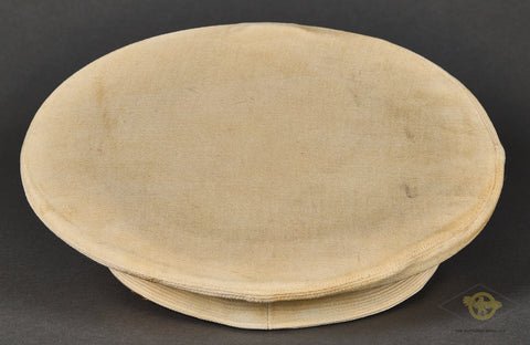 WWII Vintage US Officers Summer Visor Cap with Rain Cover — image 5