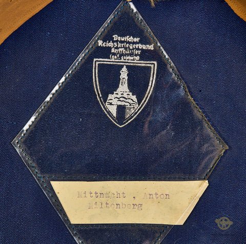 Third Reich Veterans Visor, Named — image 9