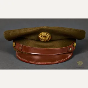US Army WWII and Post War Enlisted Mans Visor Cap, …