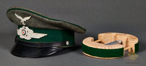 RARE WWII German Luftwaffe Administration NCO Visor Cap — image 7