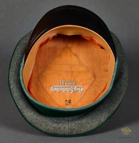 RARE WWII German Luftwaffe Administration NCO Visor Cap — image 8