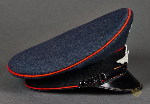 WWII German Luftwaffe Artillery NCO Visor Cap, Named — image 6