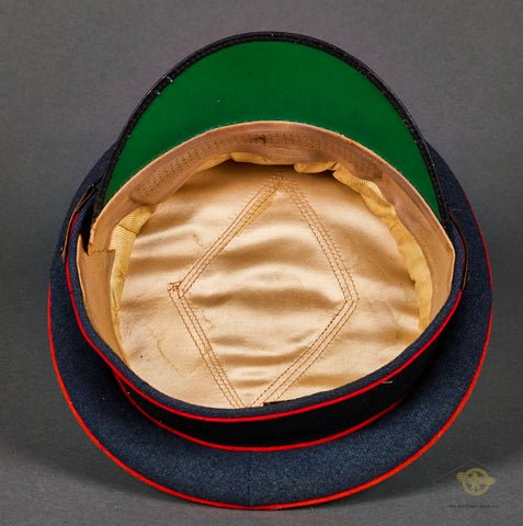 WWII German Luftwaffe Artillery NCO Visor Cap, Named — image 7