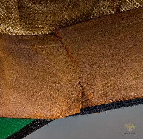 WWII German Luftwaffe Artillery NCO Visor Cap, Named — image 8