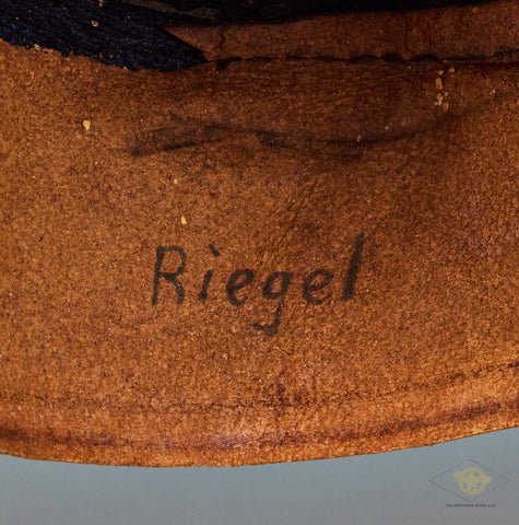 WWII German Luftwaffe Artillery NCO Visor Cap, Named — image 9