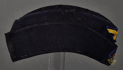 WWII German Kriegsmarine Side Cap with Device — image 7