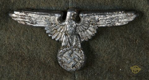 WWII German Waffen SS 'Old Style' Visor Cap for Other Ranks Personnel — image 11