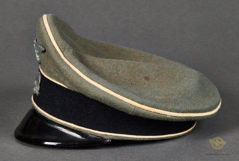 WWII German Waffen SS 'Old Style' Visor Cap for Other Ranks Personnel — image 3