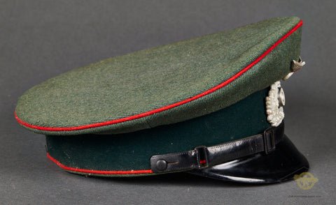 WWII German Army Artillery Other Ranks Visor Cap — image 5