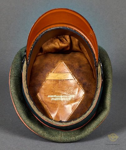 WWII German Army Panzer Other Ranks Visor Cap, Named — image 8