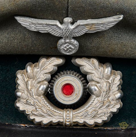 WWII German Army Infantry Other Ranks Visor Cap, Private Purchase — image 2