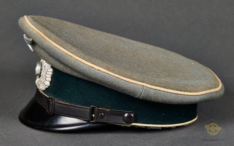 WWII German Army Infantry Other Ranks Visor Cap, Private Purchase — image 4
