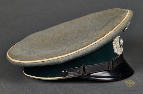 WWII German Army Infantry Other Ranks Visor Cap, Private Purchase — image 6