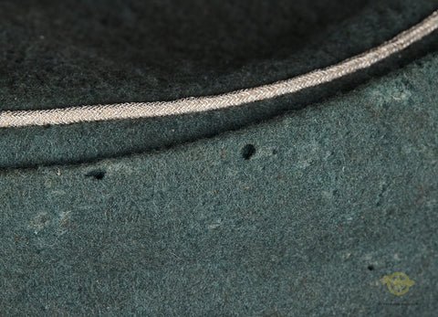 Very Salty Army Private Purchase Model 1943 Officer Cap, Named — image 10